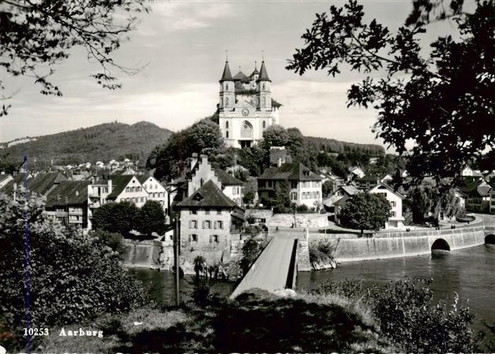 Aarburg AG Blick zum Schloss