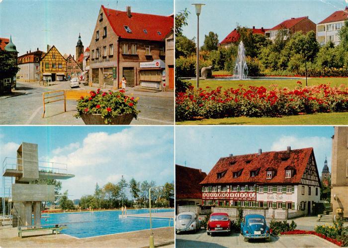Zirndorf Mittelfranken Stadtpark Stadtzentrum Altstadt Freibad