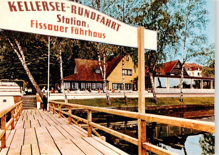 Eutin Schleswig-Holstein Kellersee-Rundfahrt Station Fissauer Faehrhaus Restaura