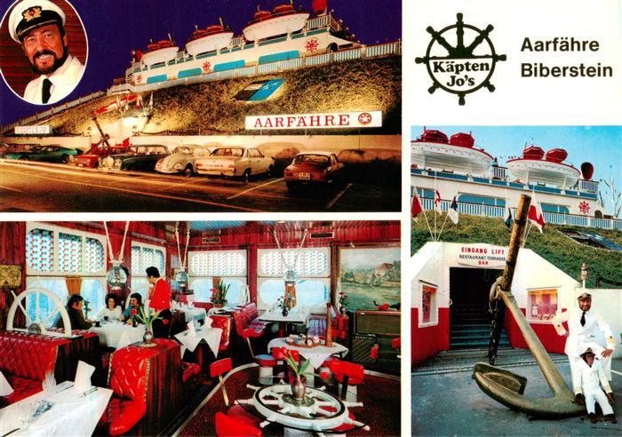 Biberstein Kaepten Jo`s Aarfaehre Restaurant