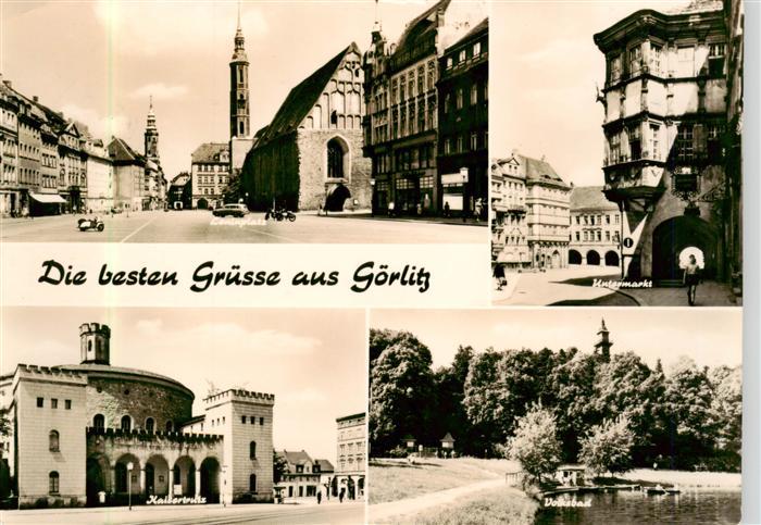 Goerlitz Sachsen Stadtzentrum Untermarkt Kaisertrutz Volksbad