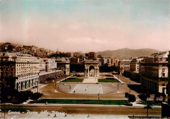 Genova Genua Liguria IT Piazza della Vittoria