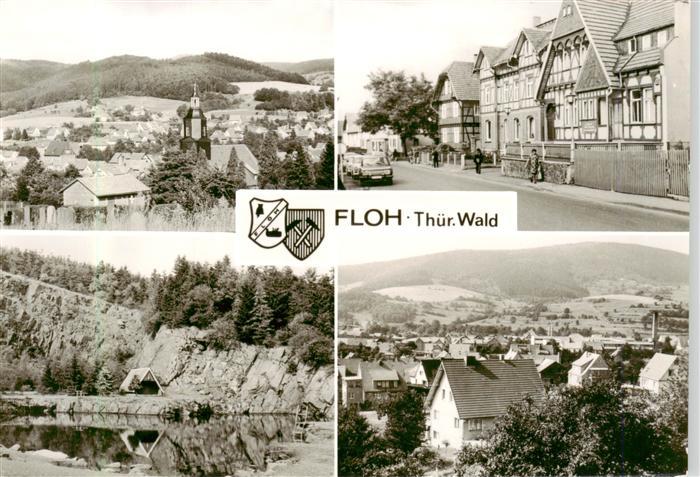 Floh-Seligenthal Teilansichten FDGB-Erholungsheim Freundschaft Bergsee