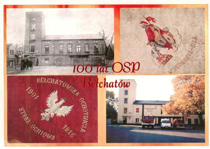 Betchatow Lodz Litzmannstadt PL Feuerwehr 100 Jahre