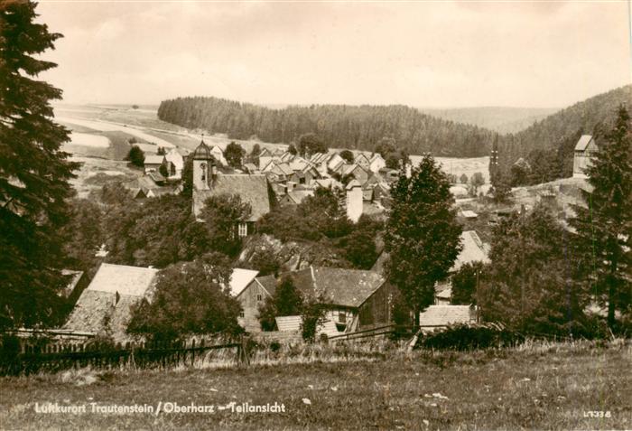 Trautenstein Harz Teilansicht Luftkurort