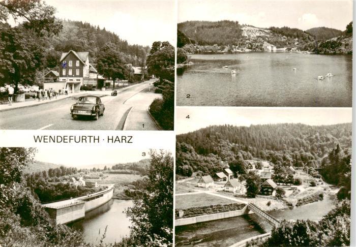 Wendefurth Altenbrak HO-Gaststaette Zur Bode Bodetalsperre Teilansicht