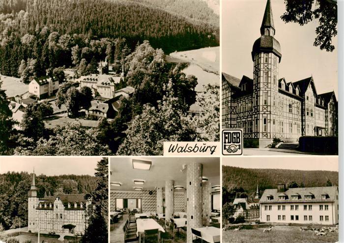 Walsburg FDGB-Erholungsheim Marx Engels