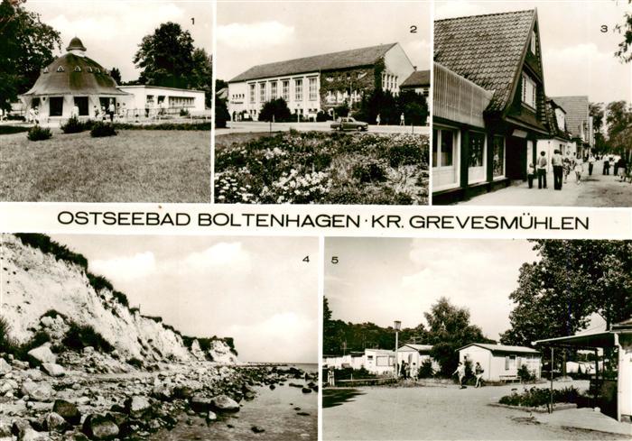 Boltenhagen Ostseebad Pavillon FDGB-Erholungsheim Fritz Reuter Mittelweg Steilku