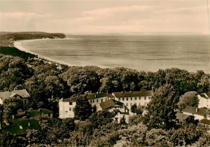 Goehren  Ostseebad Ruegen Panorama Kueste