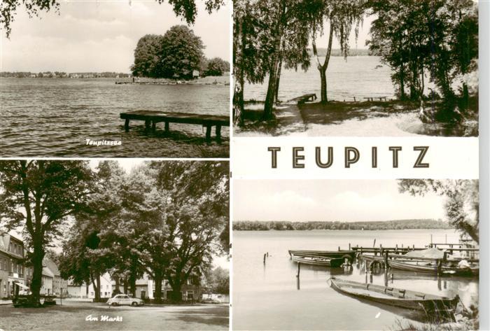 Teupitz Teupitzsee Am Markt Bootsliegeplatz