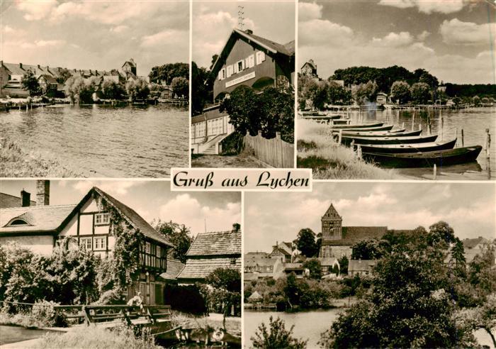 Lychen Seepartien FDGB Ferienheim Seeheim Kirche