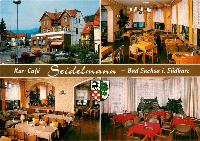 Bad Sachsa Harz Kur Cafe Seidelmann Gastraeume
