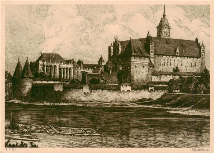 Marienburg   Westpreussen Malbork PL Schloss