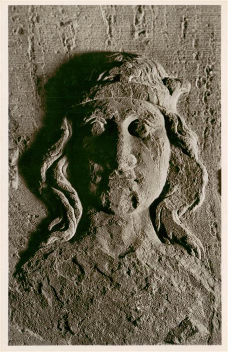 Mainz  Rhein Frauenlob Kopf des Minnesaengers