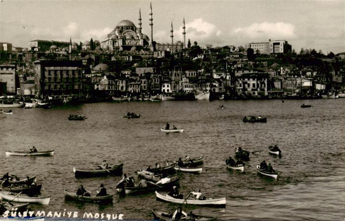 Istanbul Constantinopel TK Sueleymaniye Mosque