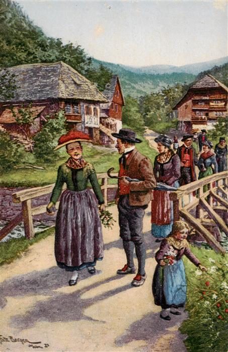 Buehlertal Schwarzwaldtrachten im Rench und Buehlertal