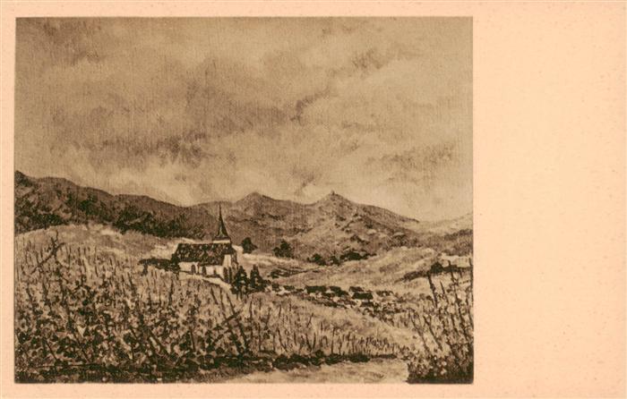 Hunaweier Hunawihr 68 Haut-Rhin Gemaelde