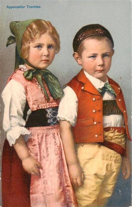 Appenzell IR Appenzeller Trachtenkinder