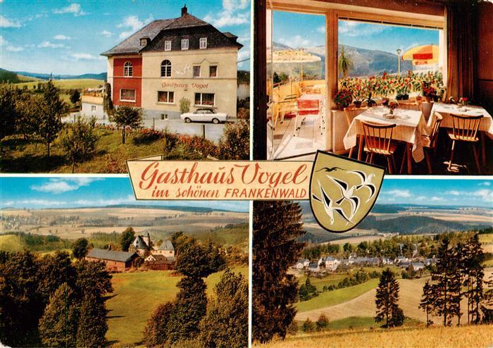 Rudolphstein Gasthaus Vogel Gaststube Panorama