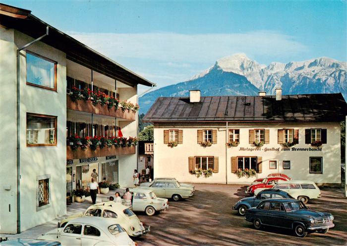 Bischofswiesen Berchtesgaden Gasthof Brennerbascht