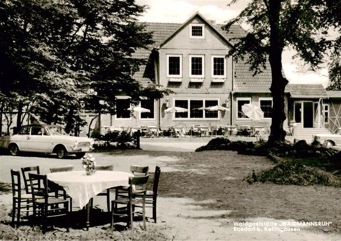 Rosdorf Goettingen Waldgaststaette Waidmannsruh