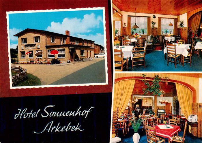Arkebek Hotel Sonnenhof Gastraeume