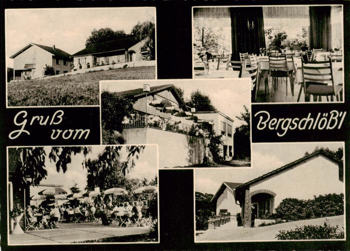 Kumreut Pension Bergschloessl Gastraum Terrasse