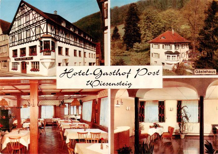 Wiesensteig Goeppingen BW Hotel Gasthof Post Gaestehaus Gastraeume
