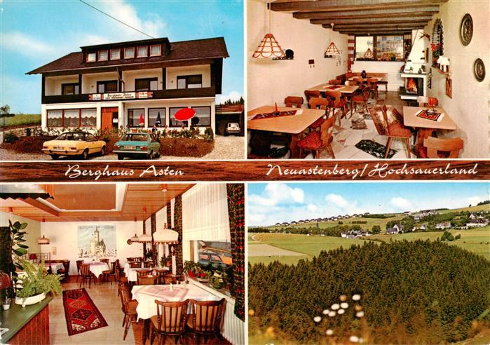 Neuastenberg Berghaus Asten Cafe Restaurant Gastraeume Fliegeraufnahme