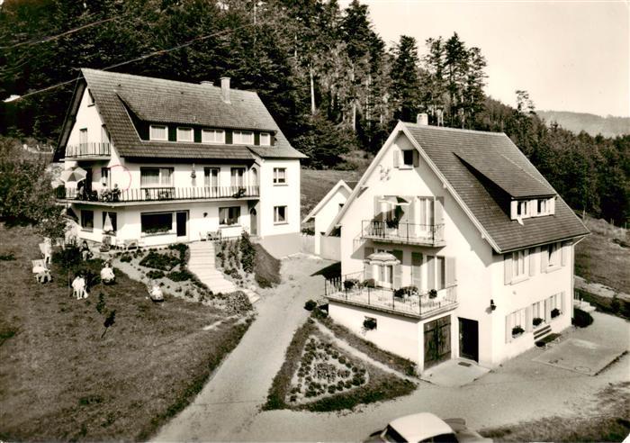 Herrenalb Bad Herrenalb Waldners Waldhaus Sonnenblik mit Gaestehaus Waldblick