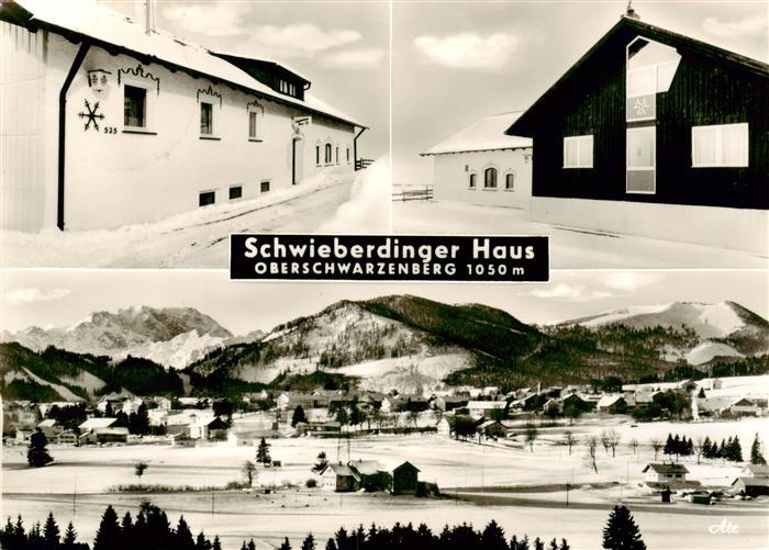 Schwarzenberg Allgaeu Schwieberdinger Haus Skiheim Panorama