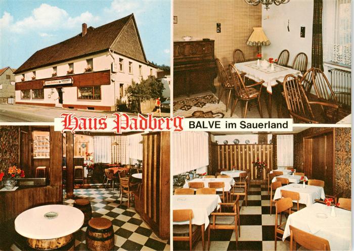 Balve Haus Padberg Gastraeume Bar