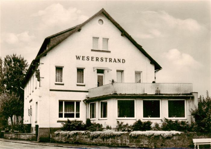 Luechtringen Hoexter Gasthaus Hotel Weserstrand