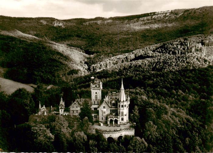 Bad Sooden-Allendorf Schloss Rothestein im Werratal Fliegeraufnahme