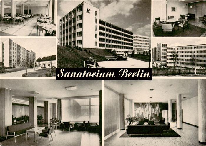 Bad Driburg Sanatorium Berlin Teilansichten