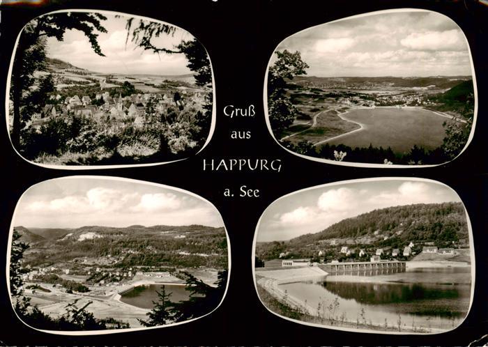 Happurg Panorama Fliegeraufnahmen Stausee