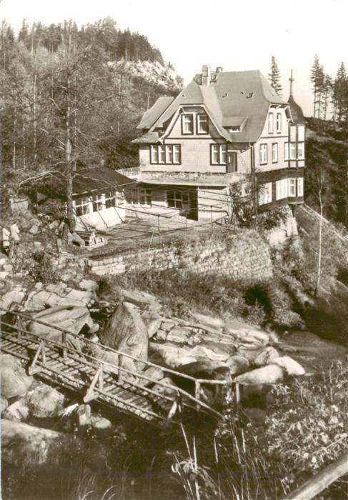 Wernigerode Harz Gaststaette Steinerne Renne