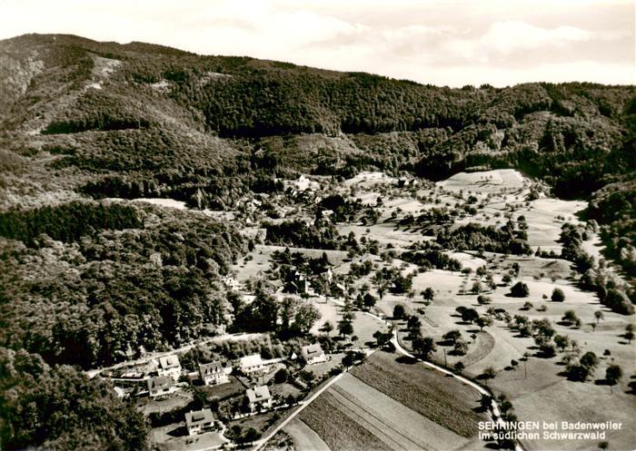 Sehringen Badenweiler Fliegeraufnahme