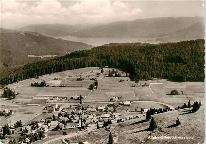 Altglashuetten Feldberg Schwarzwald Fliegeraufnahme