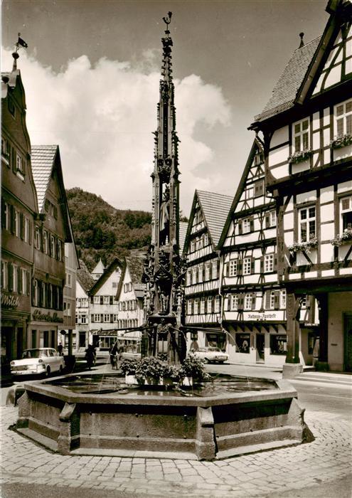 Urach Schwarzwald Brunnen am Rathaus