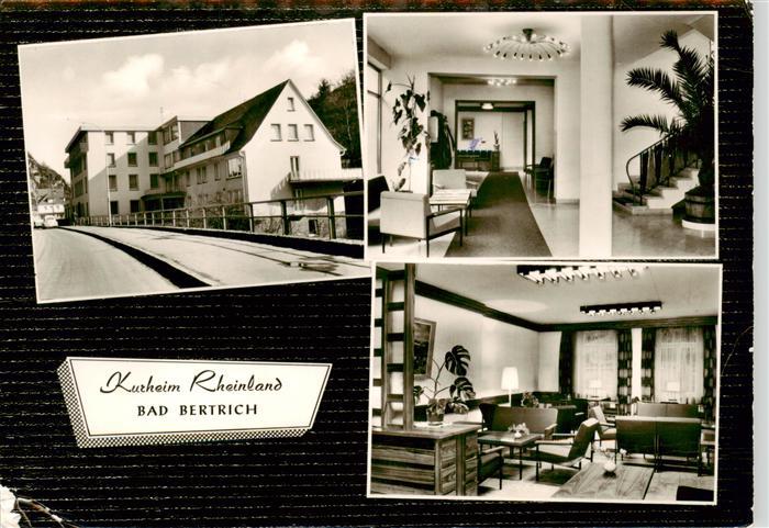 Bad Bertrich Kurheim Rheinland Gastraeume