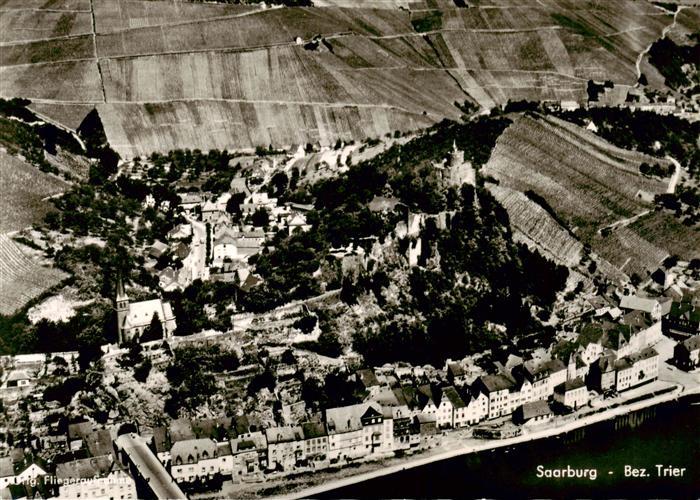 Saarburg Saar Fliegeraufnahme