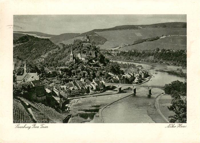 Saarburg Saar Fliegeraufnahme