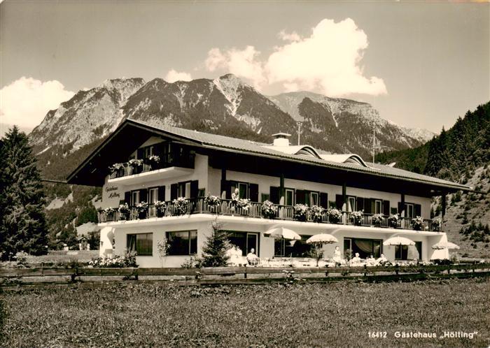 OBERSTDORF Bayern Gaestehaus Hoelting