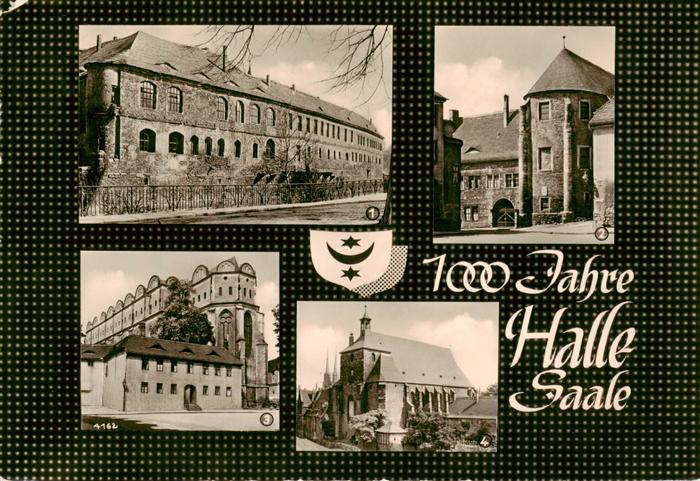 Halle  Saale Ehem Residenz Detail Dom St Moritzkirche