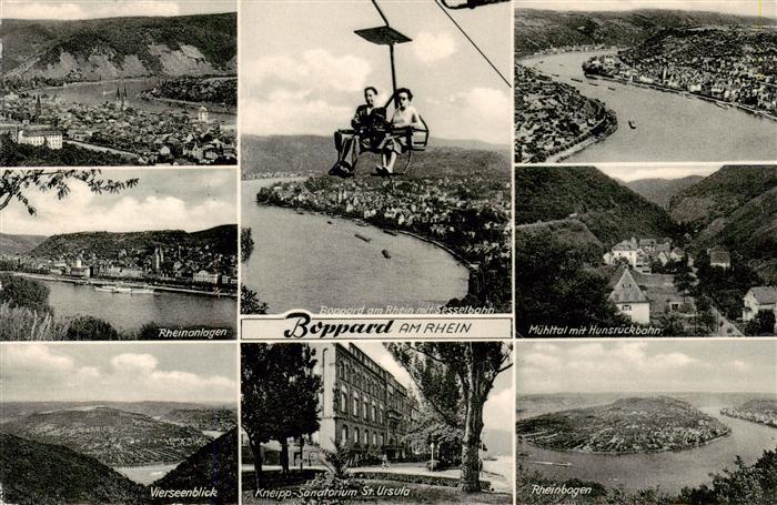 Seilbahn Cable-Car Telepherique Boppard am Rhein