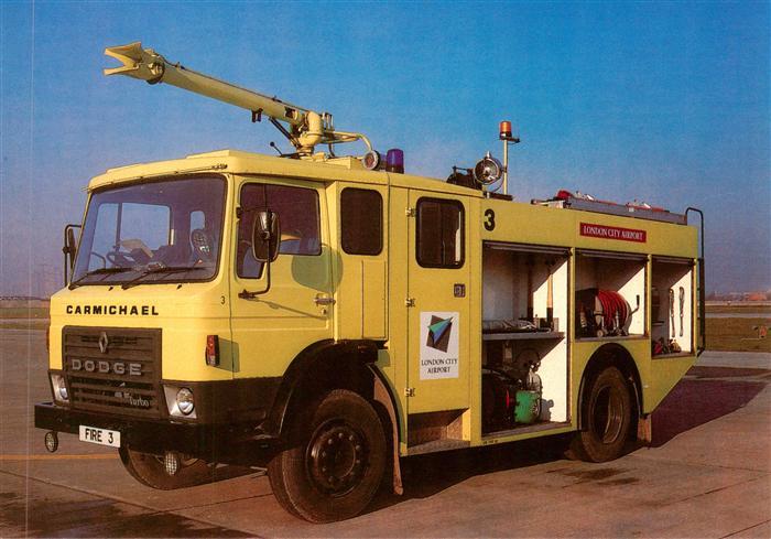 Feuerwehr Fire-Brigade Pompiers Bomberos Airfield Crash Tender-Water/Foam/BCF