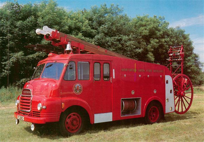 Feuerwehr Fire-Brigade Pompiers Bomberos Bedfords Series Pump Escape