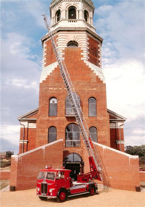 Feuerwehr Fire-Brigade Pompiers Bomberos Leyland Beaver Turntable Ladder Pump