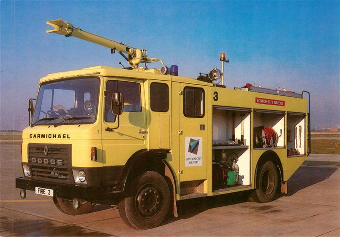 Feuerwehr Fire-Brigade Pompiers Bomberos Airfield Crash Tender Water FOAM BCF